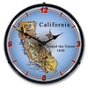 Collectable Sign and Clock - State of California Clock