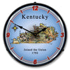 Collectable Sign and Clock - State of Kentucky Clock