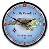 Collectable Sign and Clock - State of North Carolina Clock