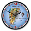 Collectable Sign and Clock - State of Vermont Clock