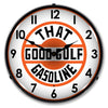Collectable Sign and Clock - That Good Gulf Gasoline Clock