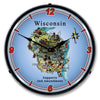Collectable Sign and Clock - Wisconsin Supports the 2nd Amendment Clock