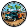 Collectable Sign and Clock - Woodys Surfer Wagon Clock