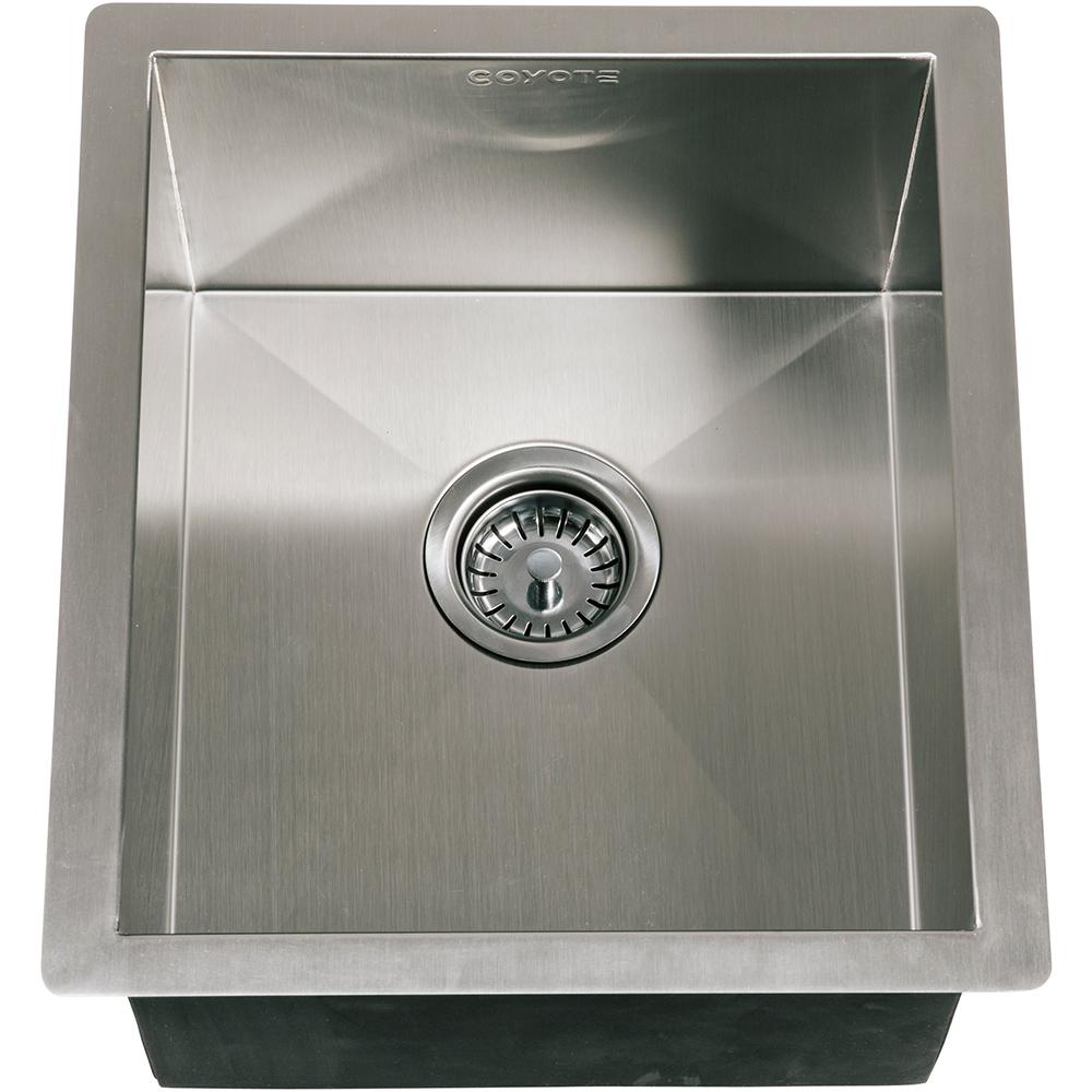 Coyote 16 X 18 Outdoor Rated Drop In Stainless Steel Sink 