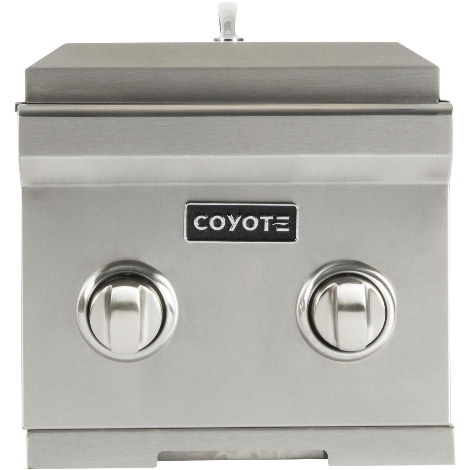 Coyote Built-In Propane Gas Double Side Burner C1DBLP C1DBLP