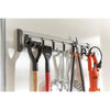 Gladiator 32 in. L GearTrack Garage Track Storage System with 5-Hooks