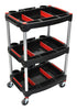 Luxor 3 Shelf tool cart
