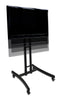Luxor Adjustable Height Rolling TV Stand