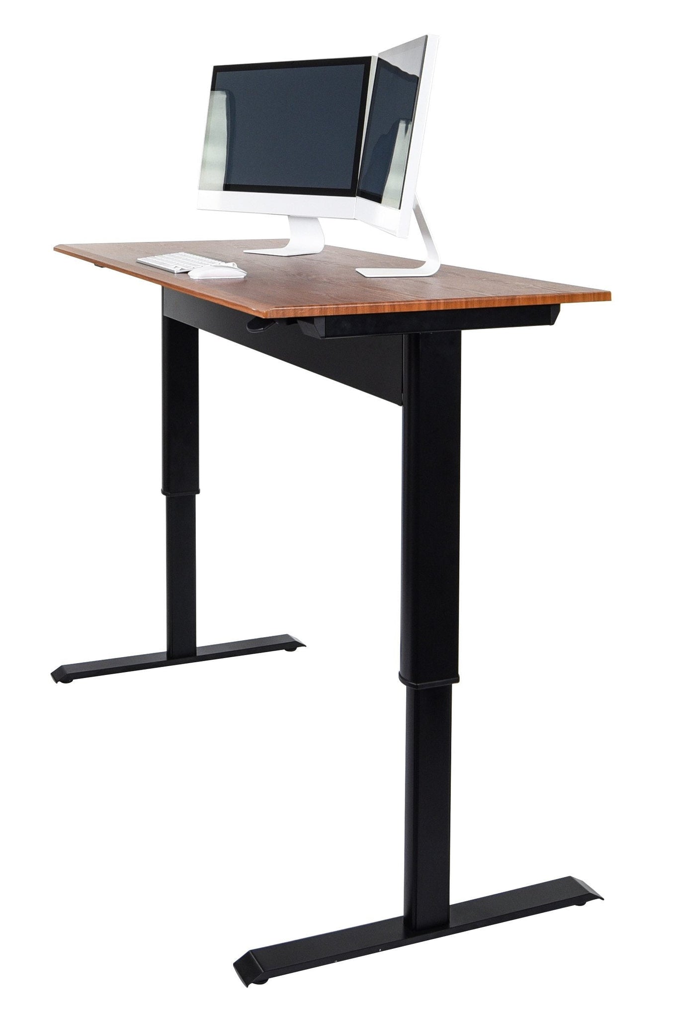 Luxor Pneumatic Adjustable Height Standing Desk SPN48FBK/TK Garage
