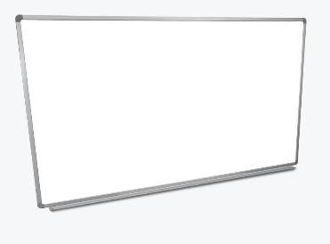 Luxor Wall-mounted whiteboards 72" x 40"