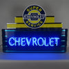 Neonetics Art Deco Marquee Chevrolet Neon Sign In Steel Can