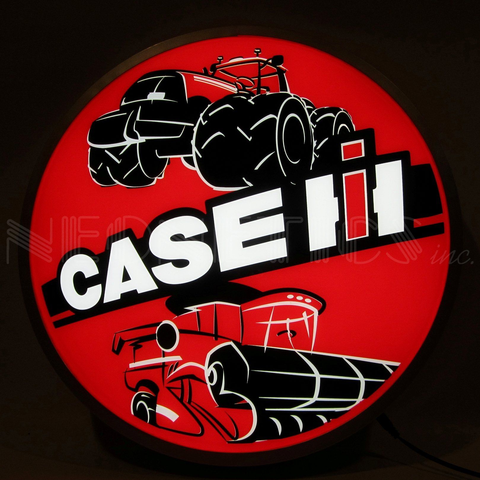 Neonetics Case International Harvester Tractors 15 In. Led Lighted Sign