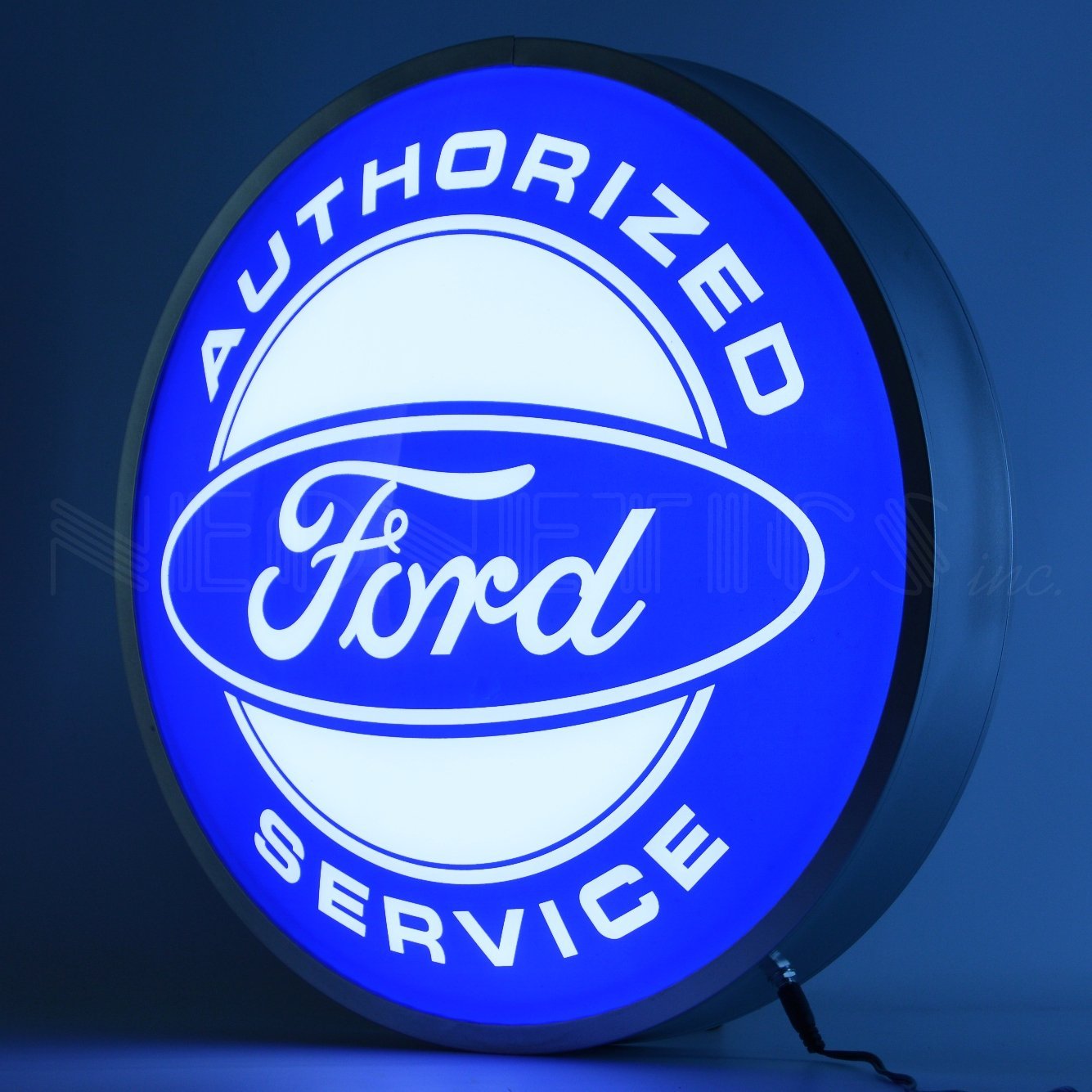 Neonetics Ford Authorized Service 15 Inch Backlit Led Lighted Sign