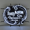 Neonetics Ford Motor Company 1903 Heritage Emblem Neon Sign
