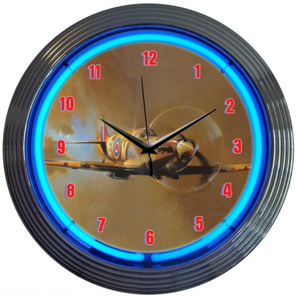 Neonetics SPIT FIRE NEON CLOCK 8SPITF – Garage Cabinets Online