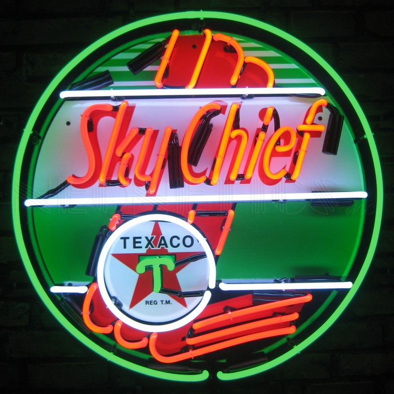 Neonetics Texaco Sky Chief Neon Sign