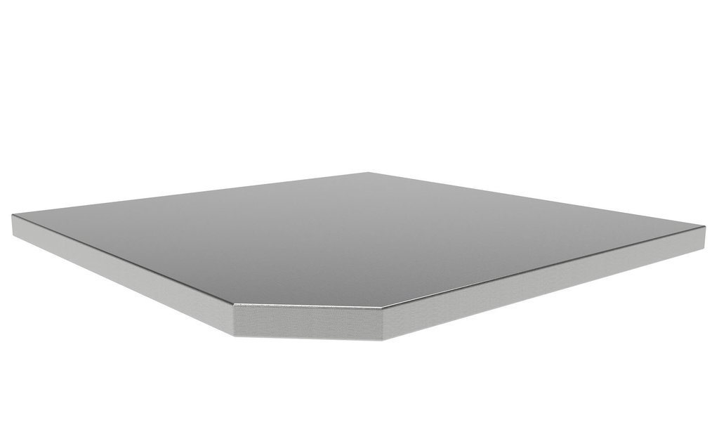 NewAge Bold 3.0 Corner Stainless Steel Top