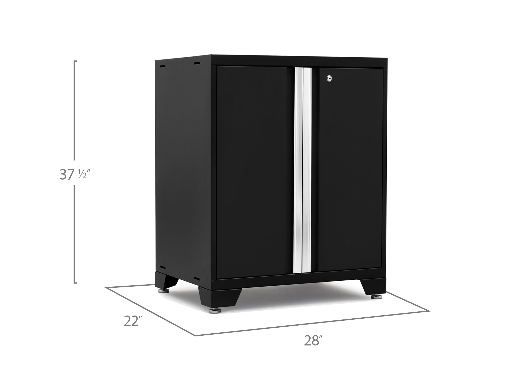 NewAge Pro 3.0 Black Base Cabinet - 52802 - Storage &
