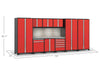 NewAge Pro 3.0 Red 10 Piece Set w/Stainless Steel Worktop
