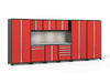 NewAge Pro 3.0 Red 10 Piece Set w/Stainless Steel Worktop