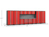 NewAge Pro 3.0 Red 14 Piece Set w/Stainless Steel Worktop