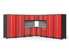 NewAge Pro 3.0 Red 16 Piece Set w/Stainless Steel Worktop