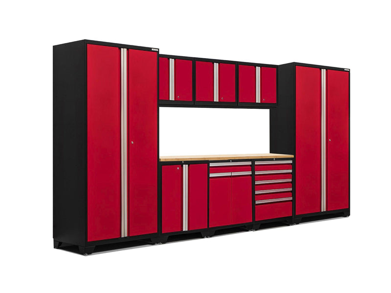 NewAge PRO 3.0 Series 9 PC Set Red (Wood Worktop)