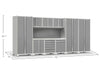 NewAge Pro 3.0 White 10 Piece Set w/Stainless Steel Worktop