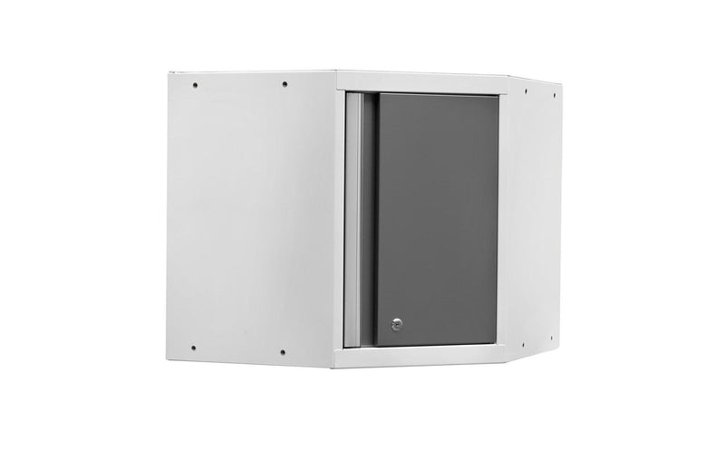 NewAge Pro 3.0 White Corner Wall Cabinet