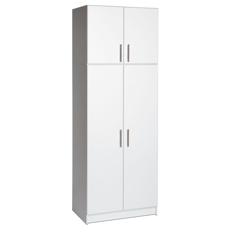 Prepac 32 Storage Cabinet w/ 32 Topper Wall Cabinet WES-3264, WEW-3224 ...