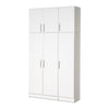 Prepac 4ft Elite Cabinet Set - Storage and Broom Cabinet Combo