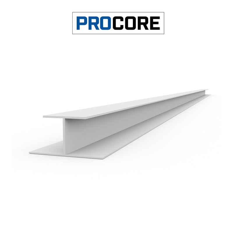 Proslat 8 ft. PROCORE PVC H-Trim Pack