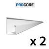 Proslat 8 ft. PROCORE PVC Starter Trim Pack