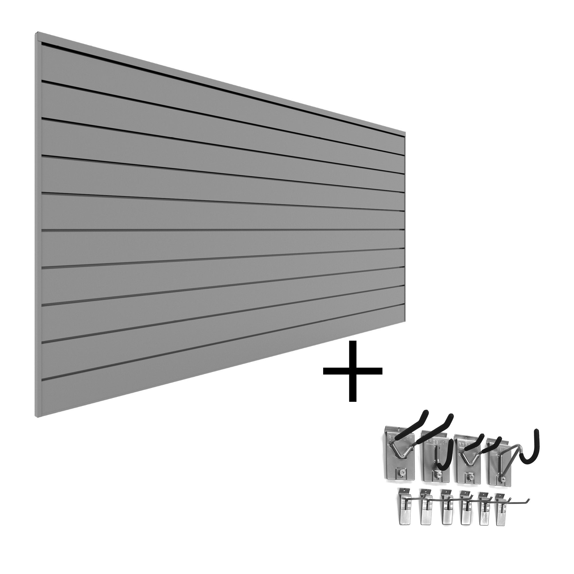 Proslat 8' x 4' PVC Wall Slatwall Mini Bundle (Different Colors Available)  – Garage Cabinets Online