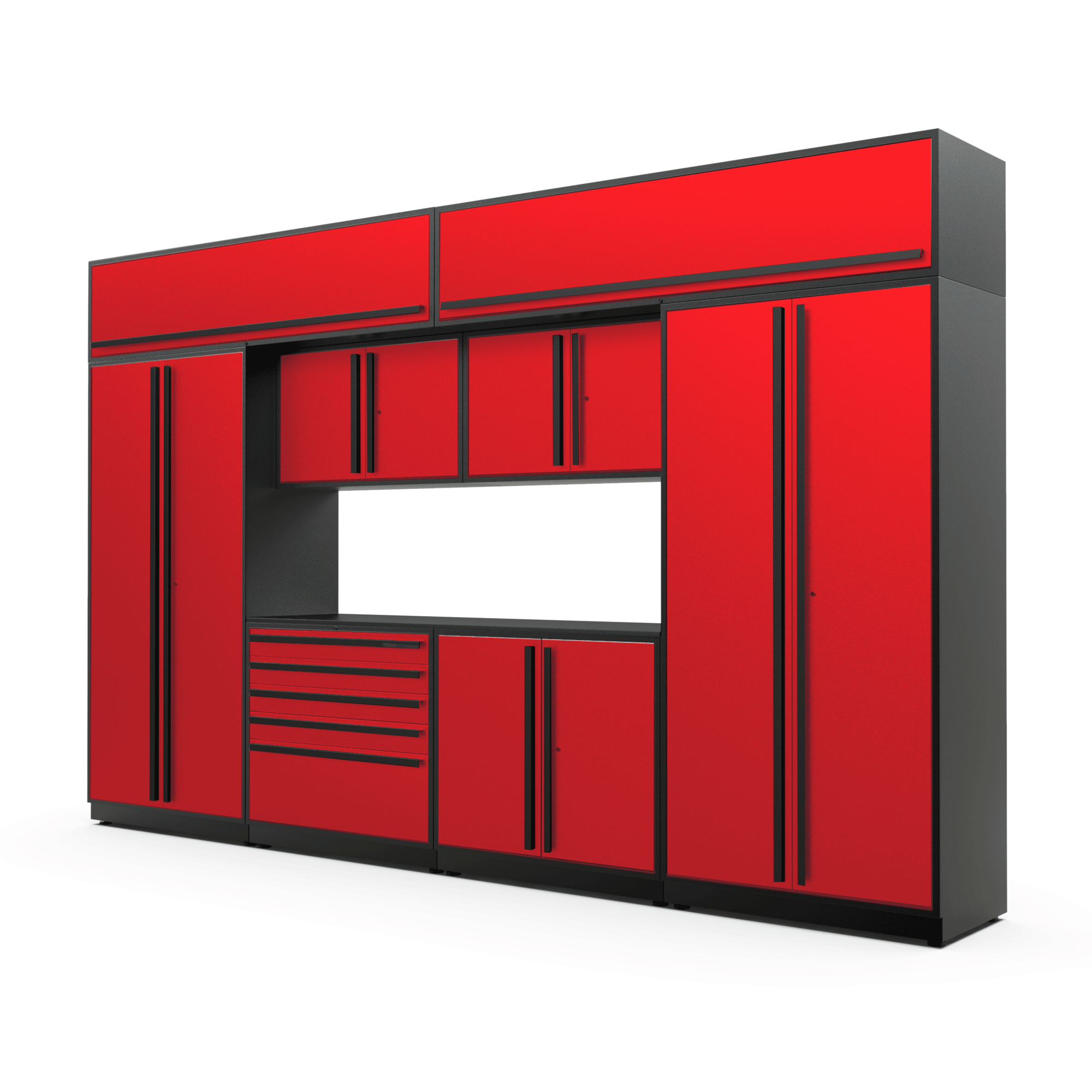 Proslat FusionPlus 13 ft set - MAX - Overheads - Red / Black