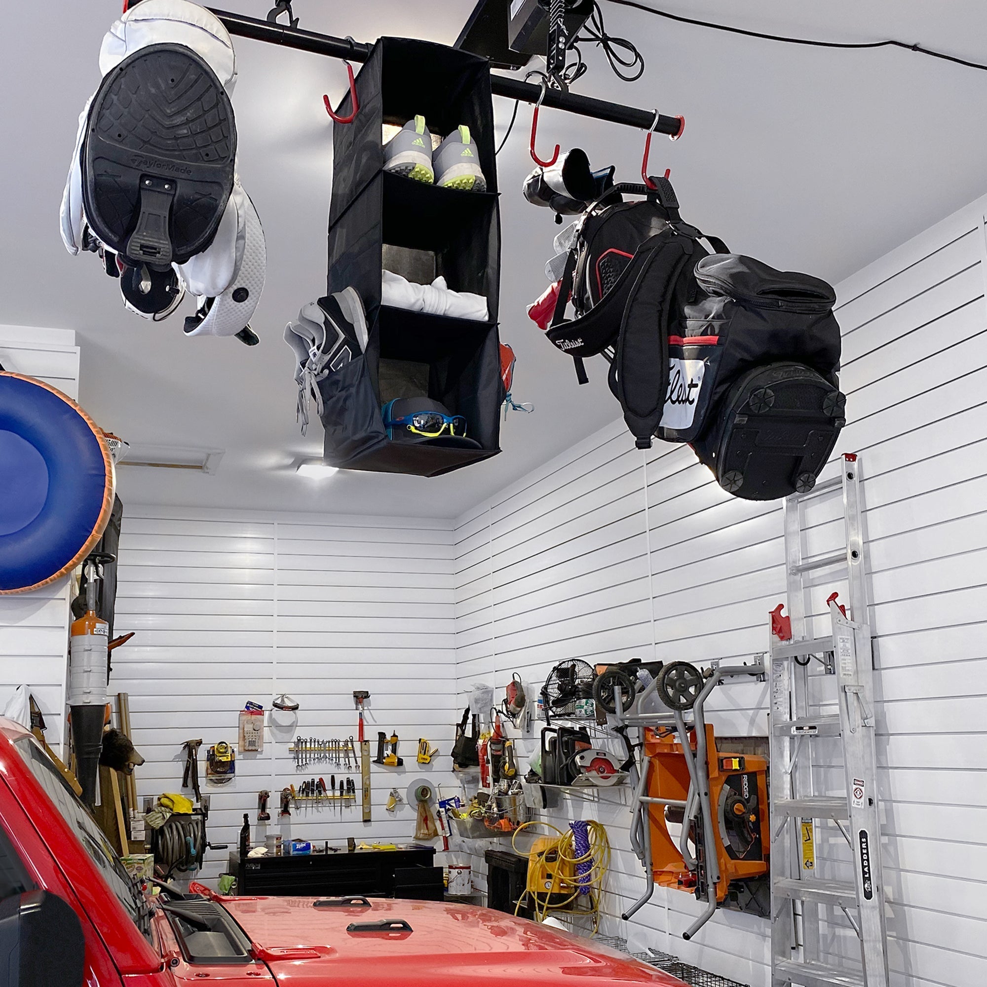 Proslat Garage Gator Golf Storage Lift - 220 lb - Garage