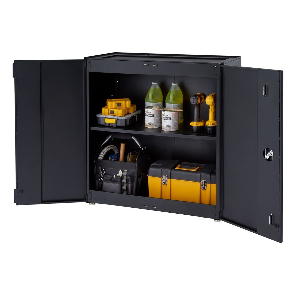 Trinity 36 Garage Modular Cabinet Black