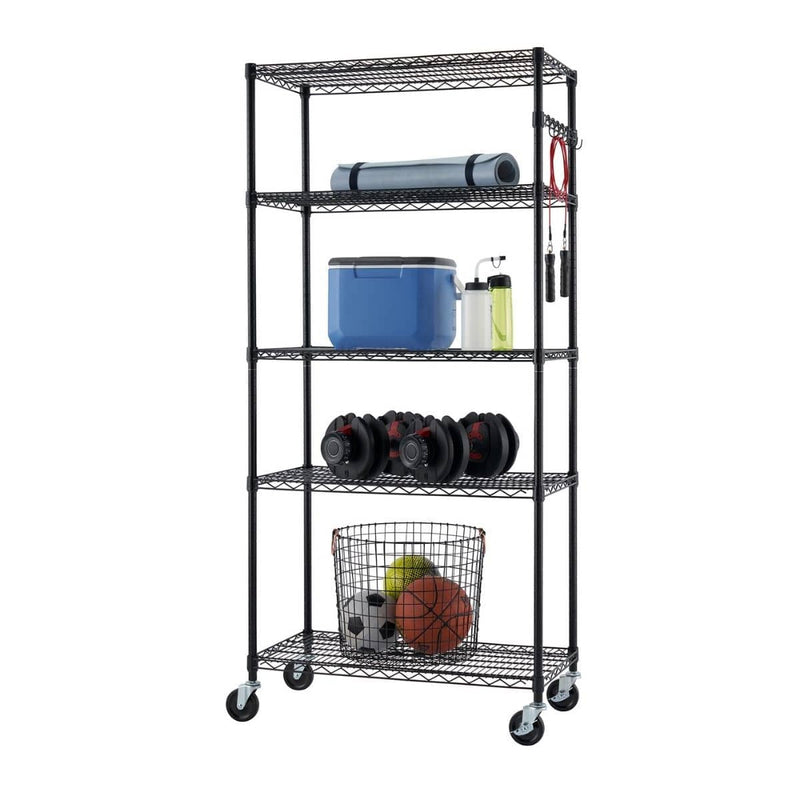 https://garagecabinetsonline.com/cdn/shop/products/trinity-5-tier-36x18x72-wire-shelving-nsf-w-sidebar-wheels-black-348_800x.jpg?v=1646998192