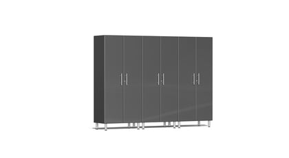 Ulti-MATE Garage 2.0 Series 3-Pc Tall Cabinet Kit - UG22630G (Receive a FREE GearTrack with  5-Hooks - GAGP42GBEY)