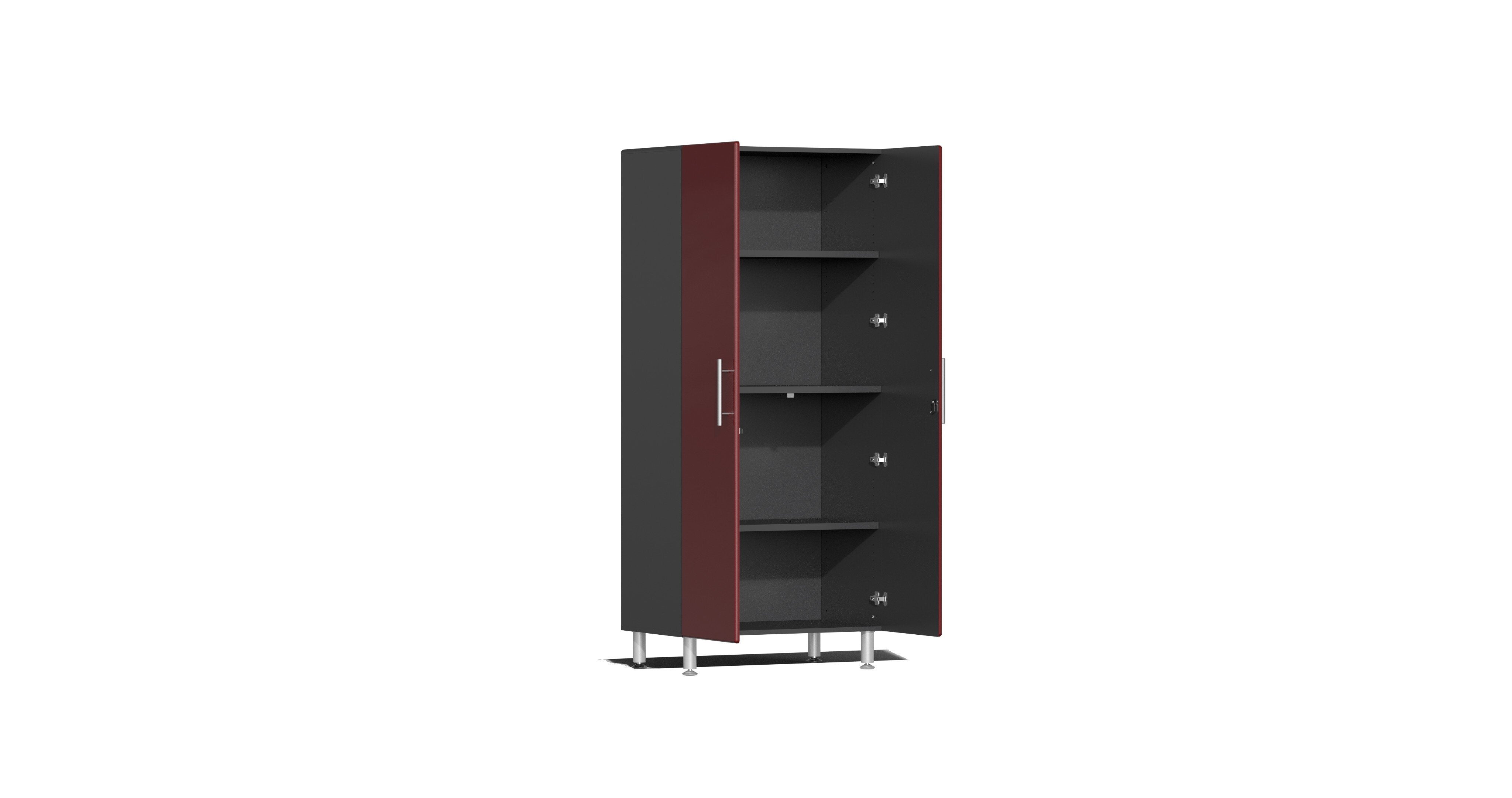 Ulti-MATE Garage 2.0 Series 8-Piece Tall Cabinet Kit - UG22680R (Receive a FREE GearTrack with  5-Hooks - GAGP42GBEY)