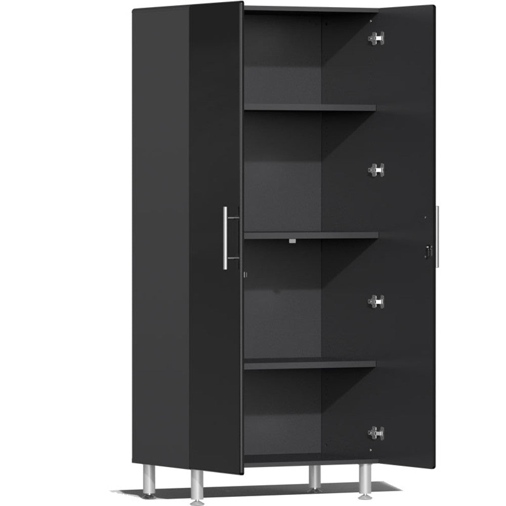 Ulti-MATE Garage 2.0 Series Black Metallic 10-Piece Tall Cabinet Set