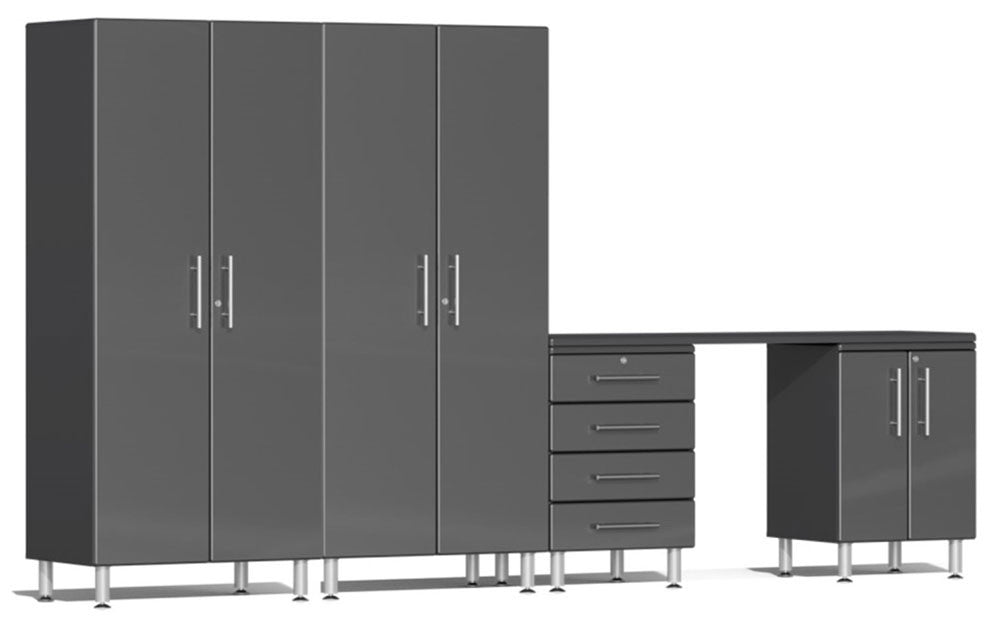Ulti-MATE Garage 2.0 Series Grey Metallic 5 Piece Kit UG25051G – Garage ...
