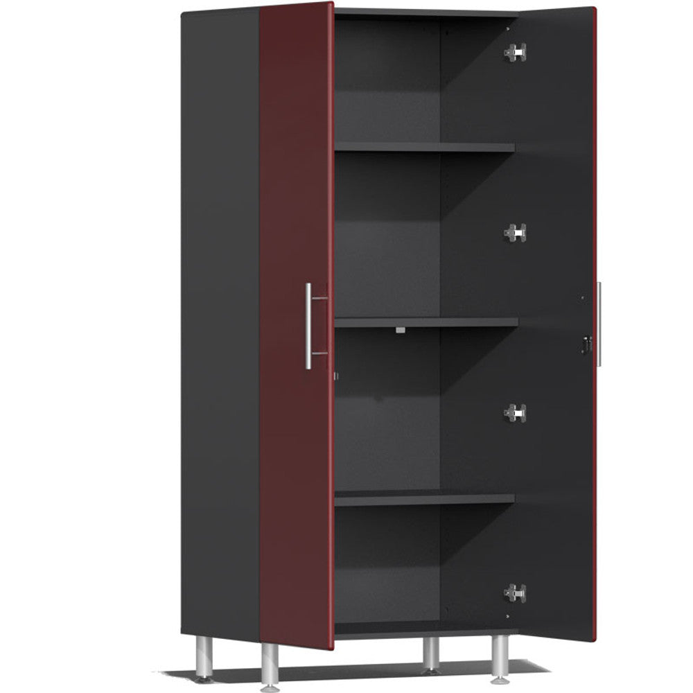Ulti-MATE Garage 2.0 Series Red Metallic 10-Piece Tall Cabinet Set