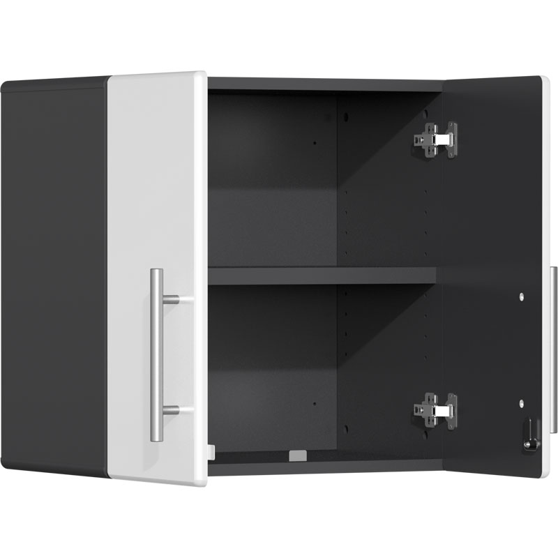 Ulti-MATE Garage 2.0 Series White Metallic 3-Piece Wall Cabinet Kit