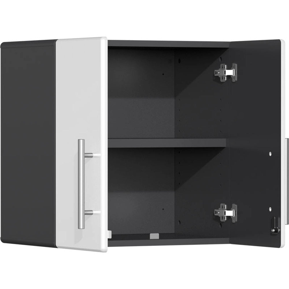 Ulti-MATE Garage 2.0 Series White Metallic 6-Piece Wall Cabinet Set