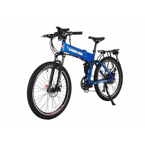 x-treme baja 48 volt folding electric mountain bicycle Scooters Baja48 BLU 48V Metallic Blue Shimano Charter Special 1000LD Also included is a Color:Blue Sharks filter_videoports_HDMI
