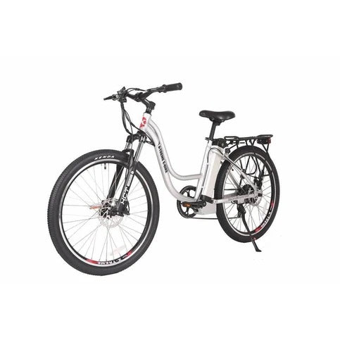 X-Treme Scooters Trail Maker Elite 300 Watt, 24 Volt 10 Amp Lithium Powered Electric Mountain Bicycle, Blue